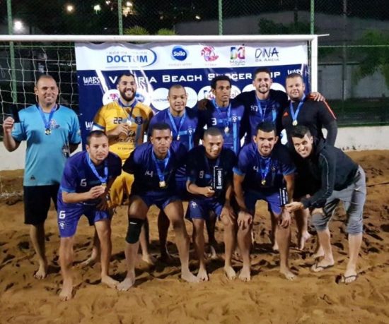 guarapari beach soccer campeões - "Guarapari" vence a 2ª Etapa do Vitória Beach Soccer e conquista troféu