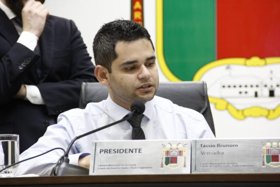 Vereador Tássio Brunoro - Vereador de Anchieta promove ações para benefício de servidores