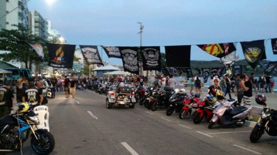 WhatsApp Image 2017 09 22 at 19.08.34 1 - Motociclistas lamentam ordem de retirada das bandeiras dos moto clubes em Guarapari