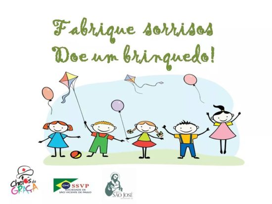 fabrique sorrisos - Grupo solidário realiza campanha para arrecadação de brinquedos em Guarapari