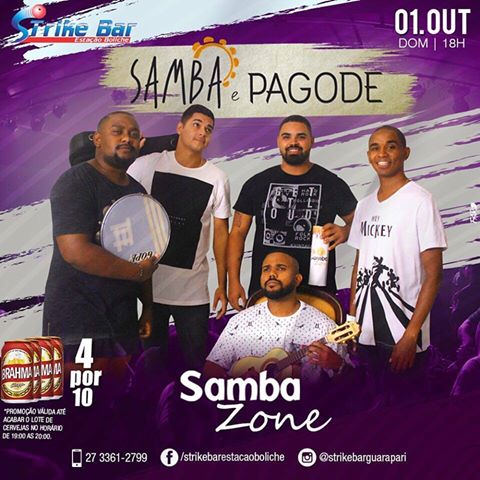 sambazone - Confira as opções que animam o final de semana em Guarapari
