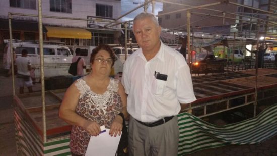 vereador denizart - Agricultores manifestam contra novas regras de Feira Livre em Guarapari