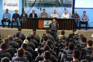 Policiais vão atuar nas operações Natal e Verão no Sul do Estado. Fotos: Pedro Quitiba/Assessoria PMA