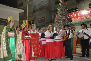 Grupo Estrela do Oriente também se apresentou no Natal Som e Luz 2016. Foto: Secom/PMAC