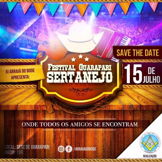 Arraiá do Bode apresenta "Festival Sertanejo" em Guarapari