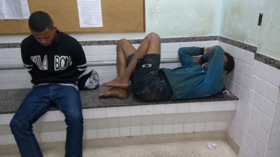 IMG 20170730 072410527 - Ladrões são presos depois de tentarem furtar supermercado em Guarapari