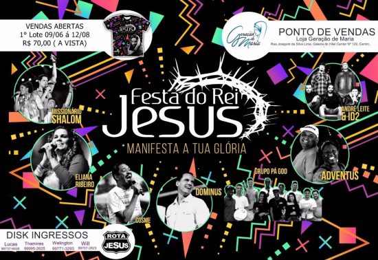 Jovens de Guarapari organizam caravana para a Festa do Rei Jesus