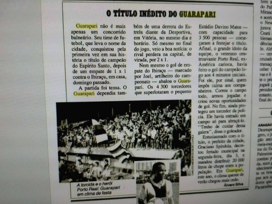20629816 1658077764253597 473570116 o - Guarapari Esporte Clube comemora 30 anos da conquista do título Estadual