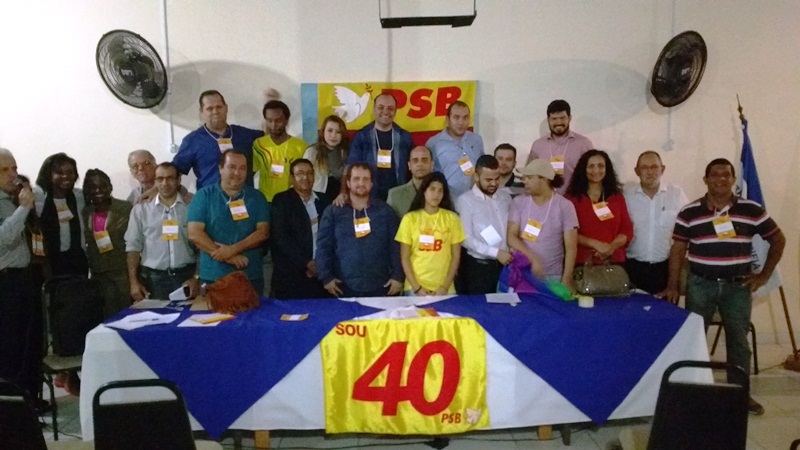 PSB - Congresso Municipal do PSB elege membros da executiva do partido e movimentos sociais