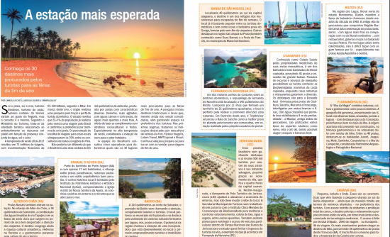 revista guarapari - Guarapari é destaque em revistas nacionais de turismo