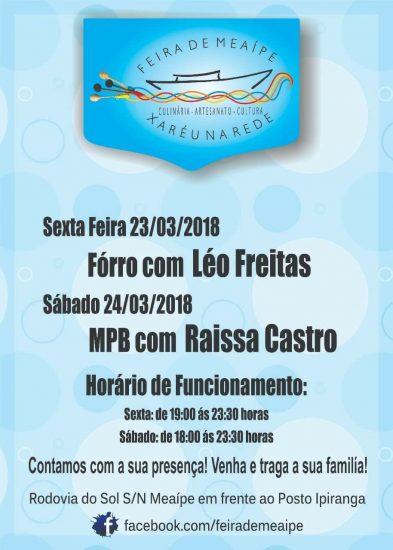 feiraba - Feira de Meaípe agita Guarapari neste fim de semana