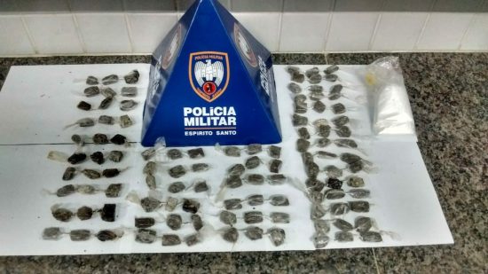 Trafico FT 23.06 - Polícia descobre local utilizado para venda e preparo de drogas, em Guarapari