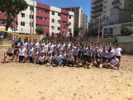 futvolei - Times de faculdade em Guarapari arrecadam fundos para participar do campeonato brasileiro de Beach Soccer