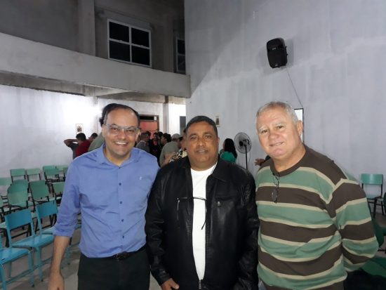 Gedson Washington e Zazá 2 - Reunião apresenta projeto de saneamento básico para região de Enseada do Sol em Guarapari