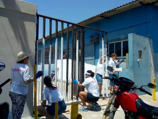 WhatsApp Image 2019 11 09 at 11.55.34 - Solidariedade: Instituição de Guarapari recebe revitalização de voluntários