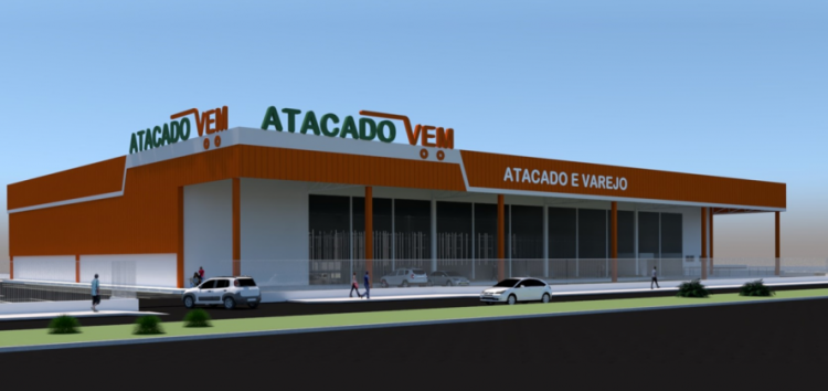 Atacado VEM - Atacado Vem passa por nova etapa para a construção em Guarapari