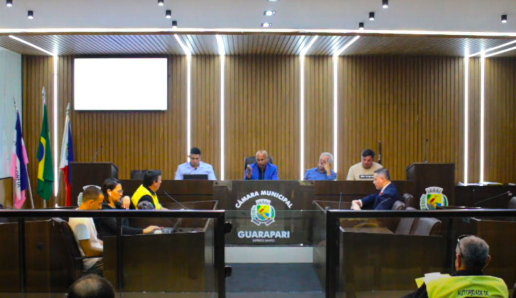 Captura de tela 2024 05 23 101859 - Secretário e supervisor de Trânsito prestam depoimento em CPI do Transporte Público de Guarapari