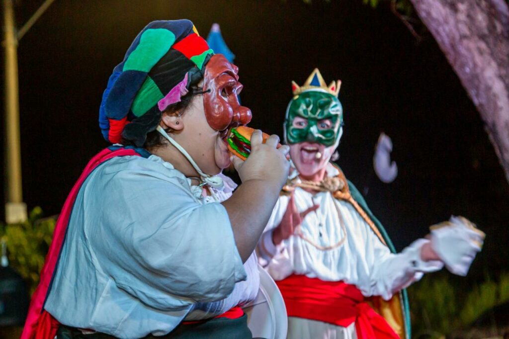 Porto Grande - Samarco leva apresentações de teatro para comunidades de Guarapari e Anchieta