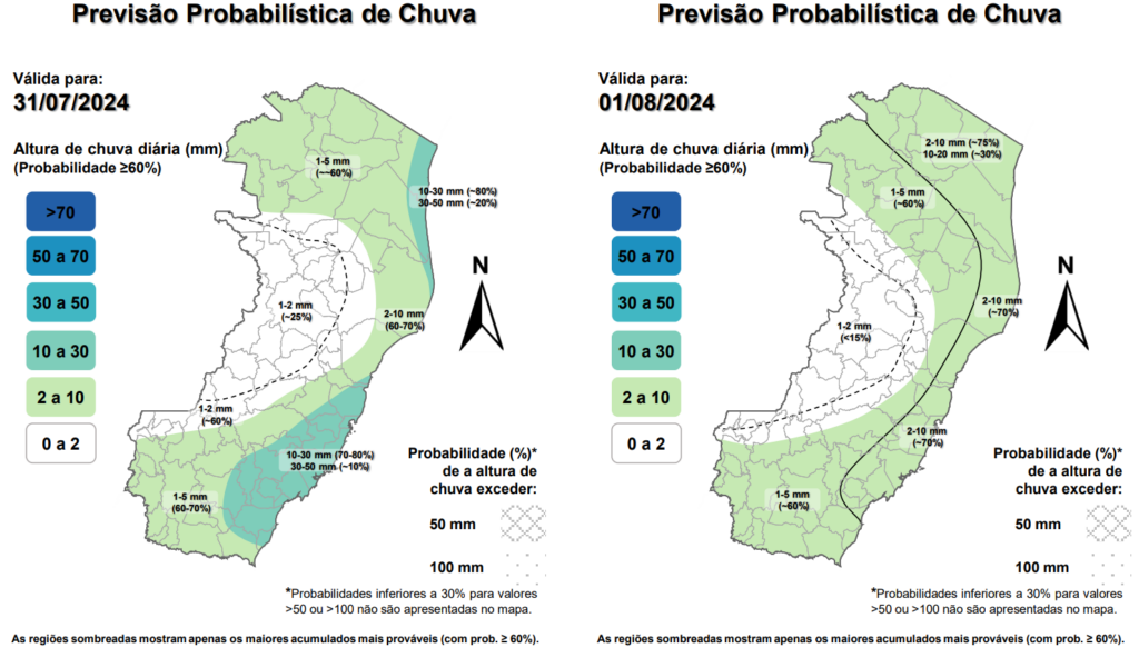 Previsao 1 - Chuva forte que atinge Guarapari deve continuar nos próximos dias