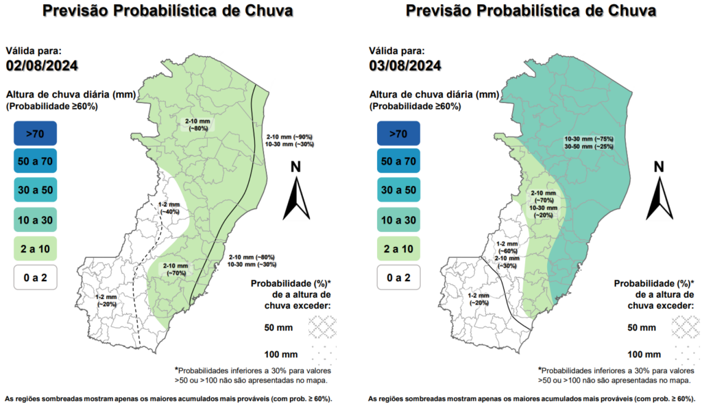 Previsao 2 - Chuva forte que atinge Guarapari deve continuar nos próximos dias