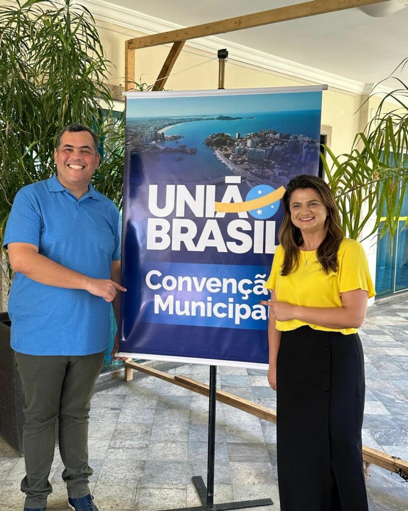 convencao uniao brasil - Partidos oficializam candidatos à prefeitura de Guarapari durante convenções