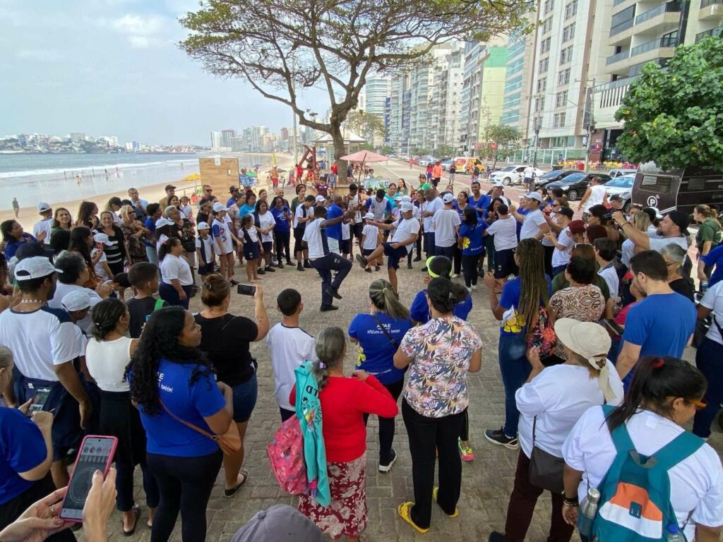 Caminhada Apae 2024 2 - Caminhada da Apae Guarapari reúne comunidade e marca início da Semana Nacional da Pessoa com Deficiência