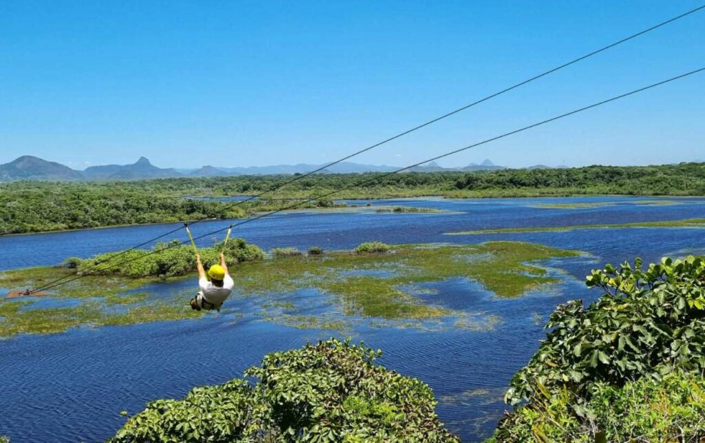 Tirolesa - Teleférico, bangalôs e tirolesa: Parque Paulo César Vinha ganhará novas atrações