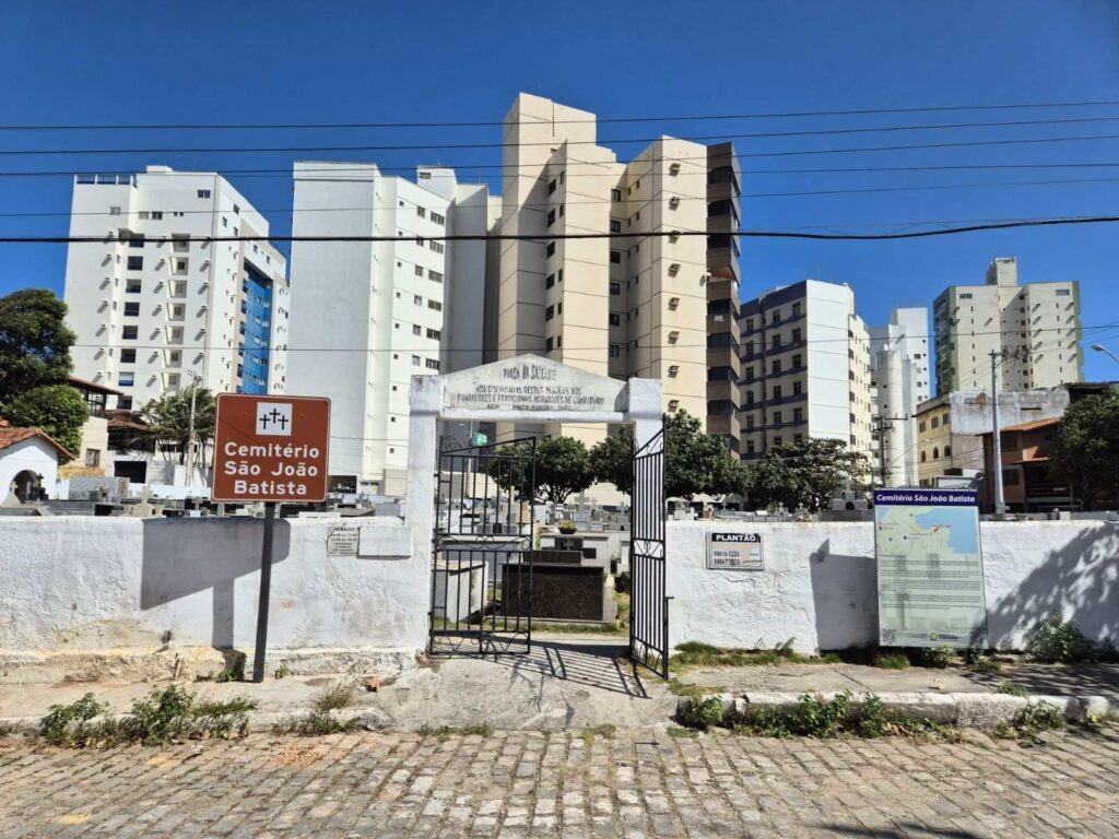 Cemiterio Sao Joao Batista 2 set 2024 - Faz Guarapari ser o que é: o cemitério que demorou 10 anos para ser inaugurado