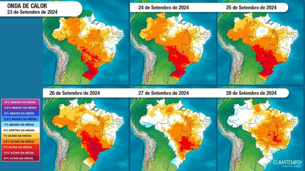 Climatempo - Nova onda de calor pode aumentar temperaturas em até 5°C no Espírito Santo