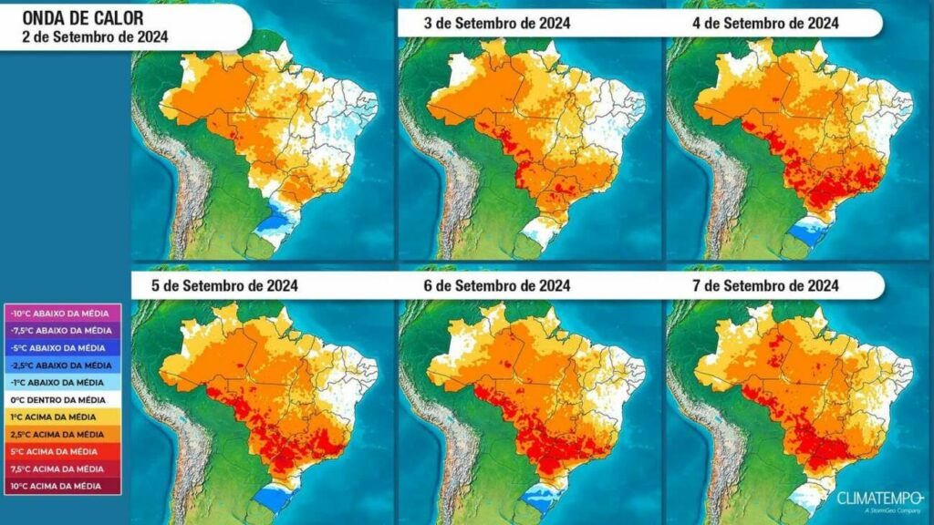 Climatempo previsao - Onda de calor: Espírito Santo inicia setembro com tempo seco e altas temperaturas