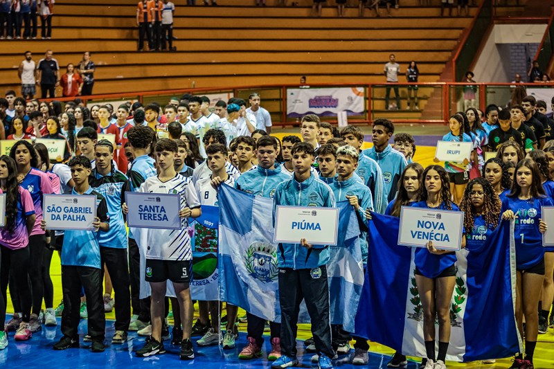 RENATINHA10 - Guarapari é palco da final estadual juvenil dos Jogos Escolares