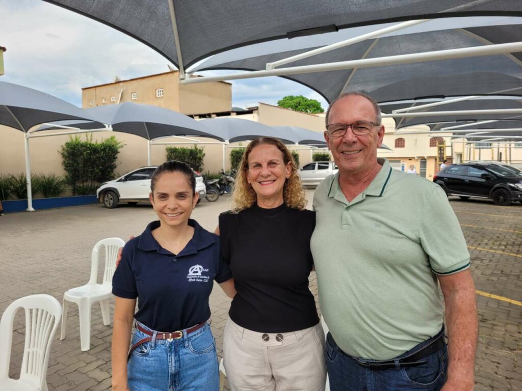 Simone Carpanedo Ilana Gaigher e Rolmar Botechhia - Clac comemora 62 anos e prepara lançamento de novidades