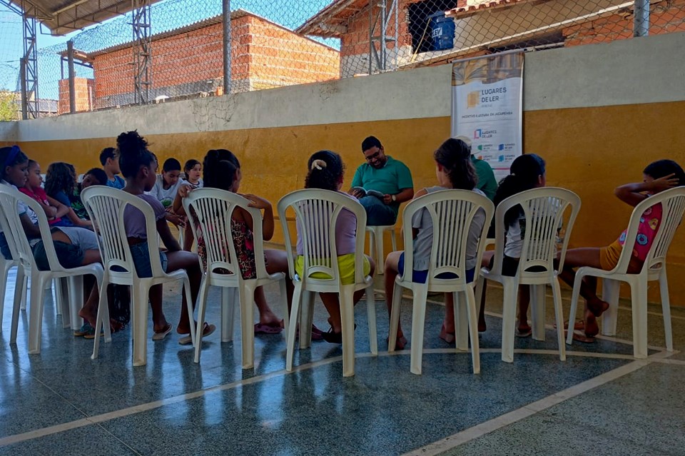 leitura jacupemba divulgacao - Projeto “Lugares de Ler” promove incentivo à leitura com ações em Guarapari 