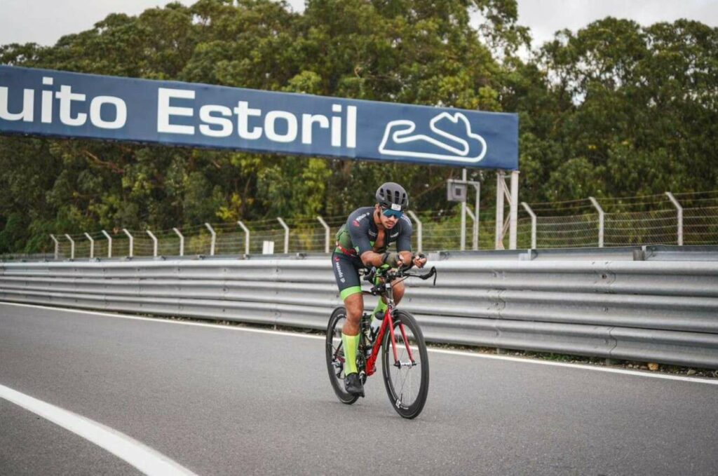 Darik bicicleta - Ironman: atleta de Guarapari completa desafio de triatlo em Portugal e compartilha experiência