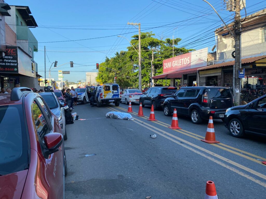 IMG 20241128 WA0020 - Pedestre morre após ser atropelado ao atravessar fora da faixa em Guarapari