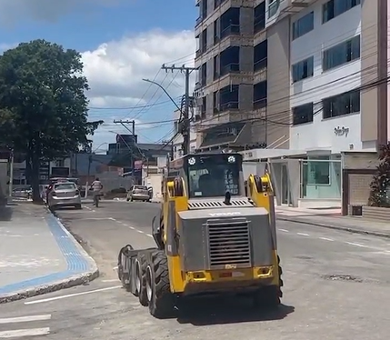 Captura de tela 2024 12 20 141115 - Prefeitura de Guarapari realiza pavimentação na Praia do Morro nesta sexta (20)