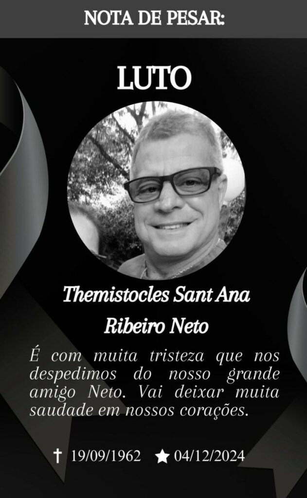 Neto AmoCentro 2 - Morre Themistocles Neto, ex-presidente da Associação de Moradores do Centro de Guarapari