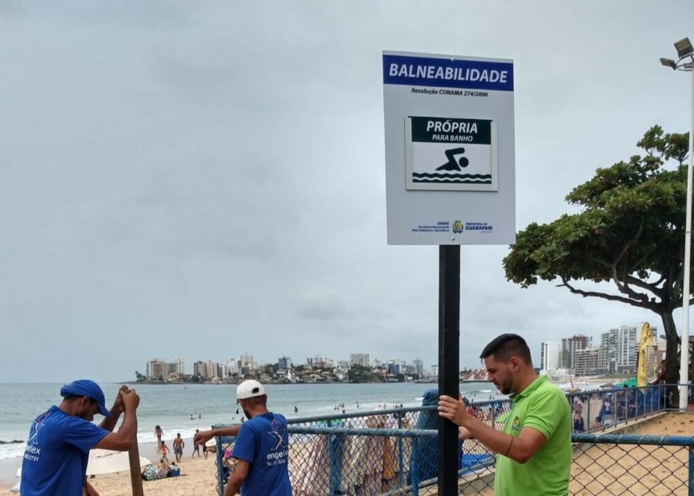 balneabilidade gri.jpg 2 1024x970 1 - Todas as praias de Guarapari estão próprias para banho, aponta último relatório de balneabilidade