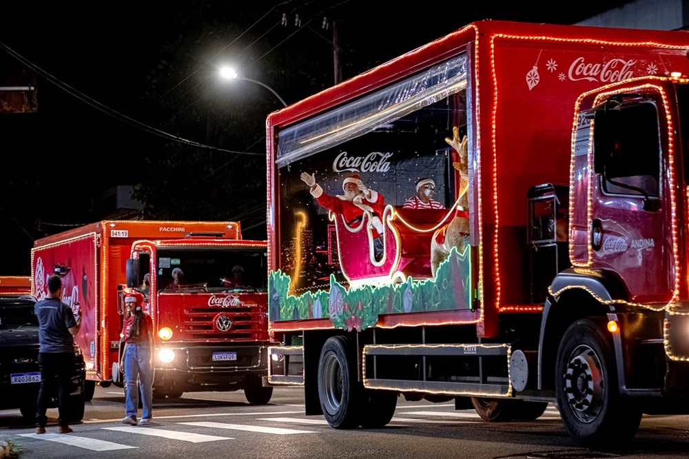 caravana coca cola 1 - Caravana de Natal da Coca-Cola chega a Guarapari neste domingo (22)