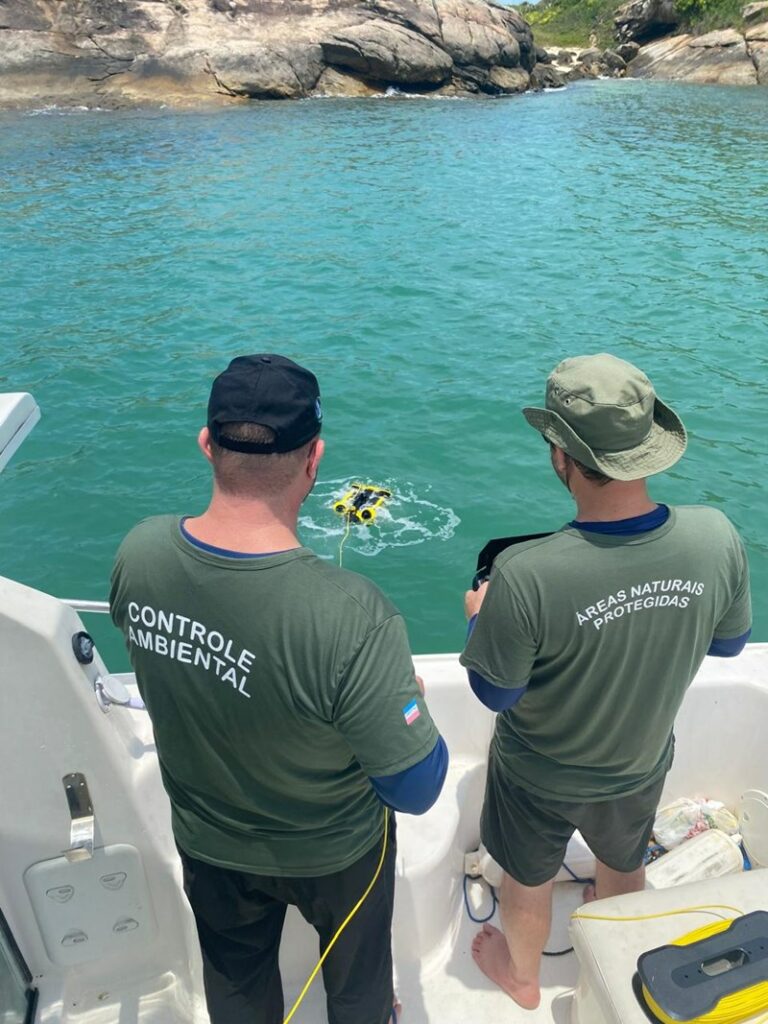 image 2 - Iema utiliza veículo operado remotamente para monitorar recifes de corais em Guarapari