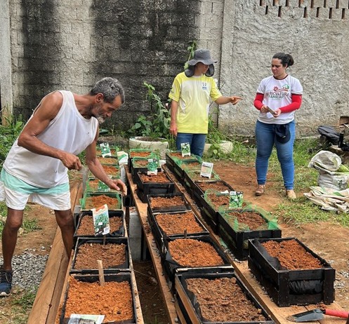 Captura de tela 2025 01 09 114651 - Centro POP de Guarapari inicia horta comunitária para promover inclusão e segurança alimentar