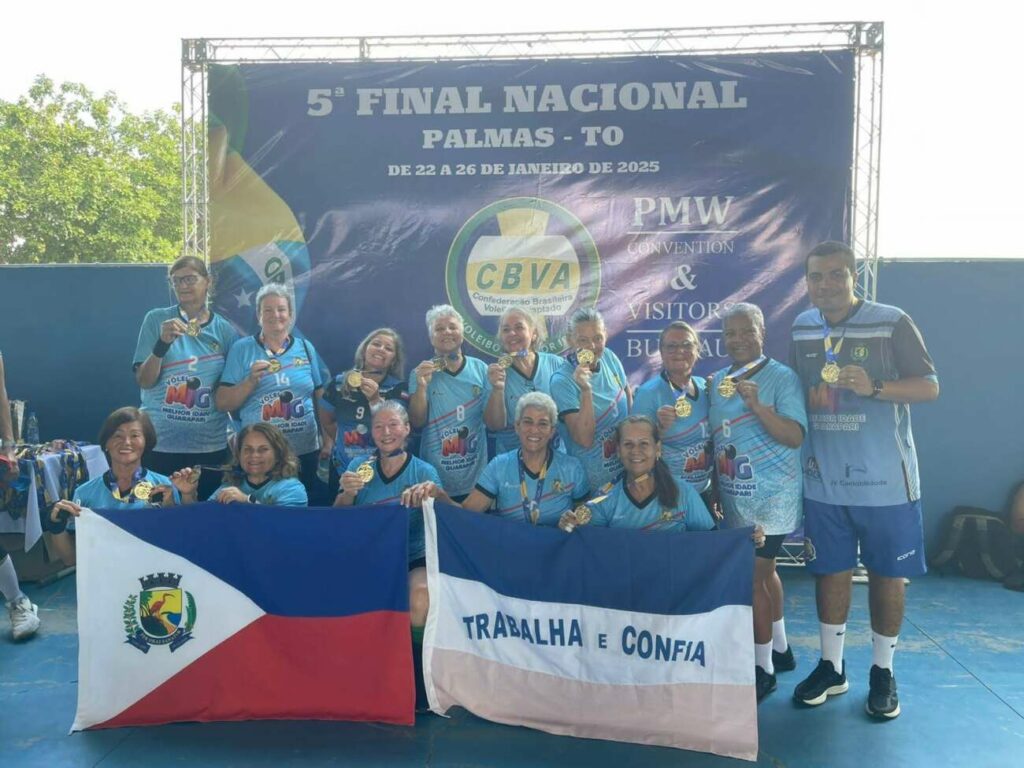 Volei medalhas - Atletas do vôlei adaptado de Guarapari garantem vaga na Liga das Américas