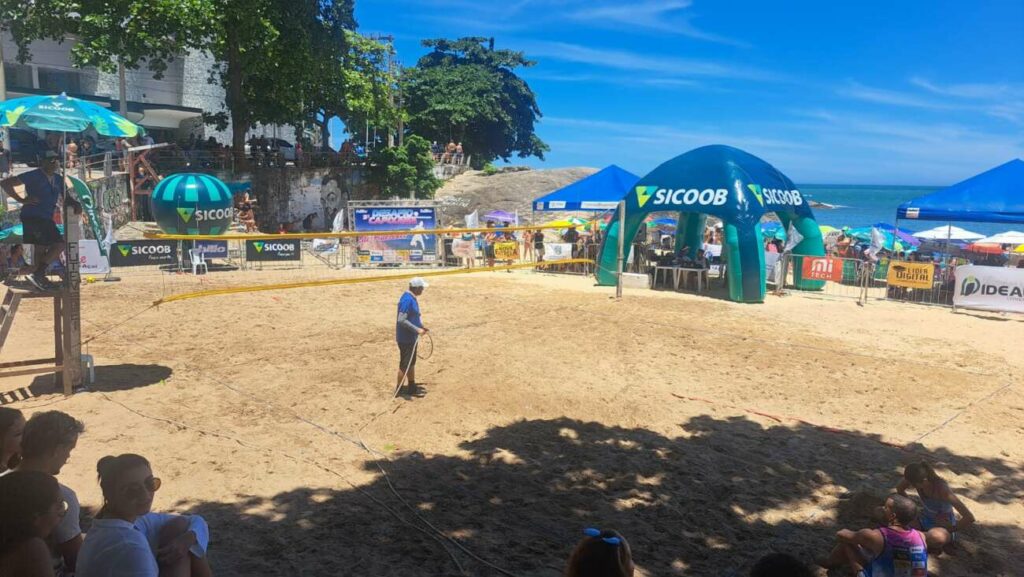 WhatsApp Image 2025 01 21 at 16.49.10 - Torneio de vôlei de praia reúne destaques nacionais e jovens talentos em Guarapari