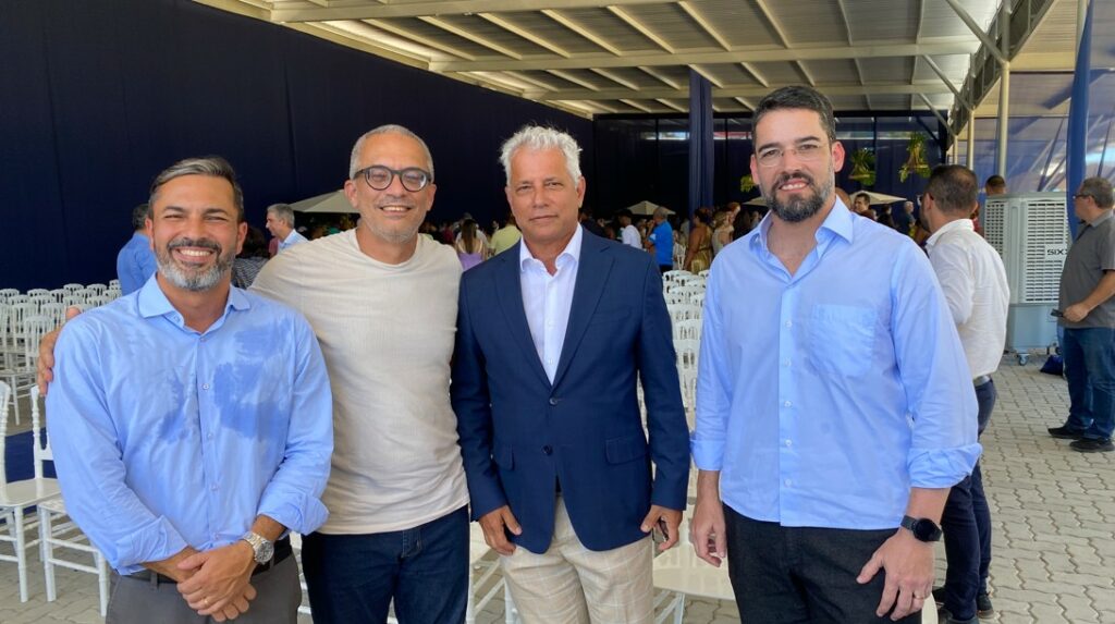 Tyago Fernando Marco e Victor - Acquamania celebra 30 anos com novidades e anuncia investimentos para o futuro