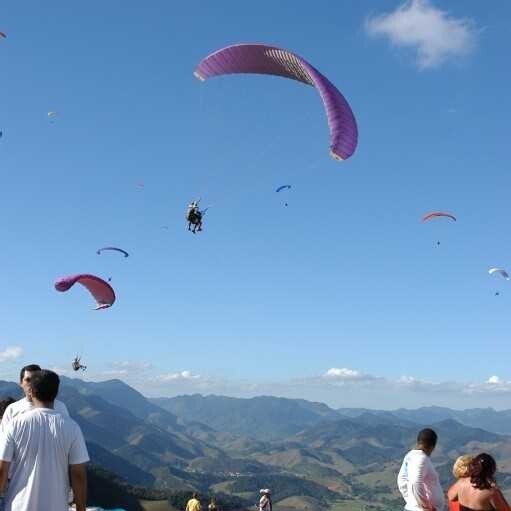 Voo livre alfredo chaves - Alfredo Chaves recebe 1ª etapa do Campeonato Brasileiro de Parapente