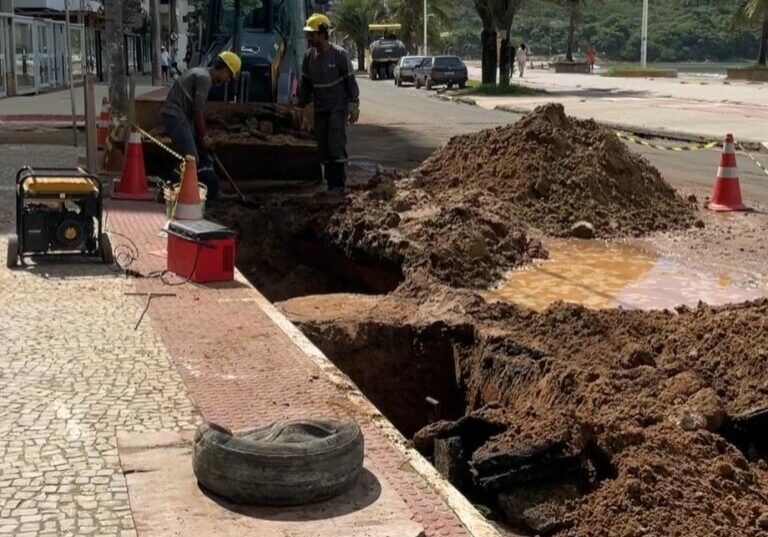 Vazamento agua