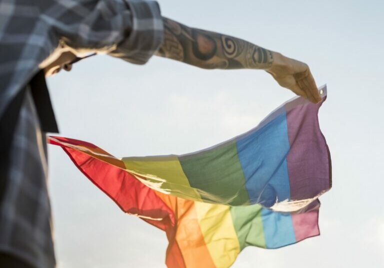 lgbt-flag-fluttering-wind