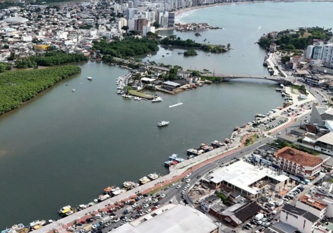 orla do canal guarapari centro